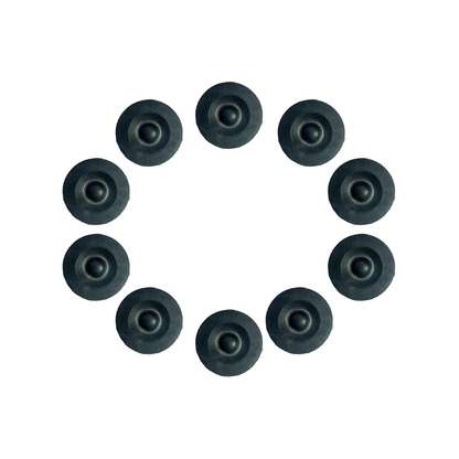 10 Pcs Black Rubber Grease Plug Hub Dust Cap TLU31-0009 085-001-SP for Dexter EZ Lube Trailer Axle