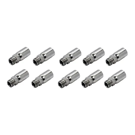 10 Pcs Hydraulic Hose Fitting With 1/2" NPT Male 06U-108 for Parker - KUDUPARTS