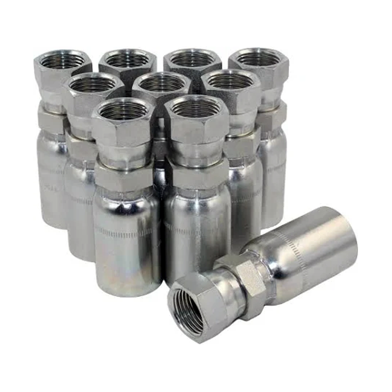 10 Pcs Hydraulic Hose Fitting With 3/8" JIC Female Swivel FJX-08-06 for Parker - KUDUPARTS