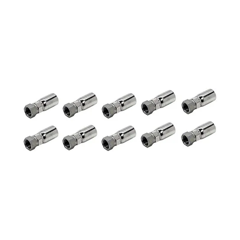 10 Pcs Hydraulic Hose Fitting With 3/8" JIC Female Swivel FJX-08-06 for Parker