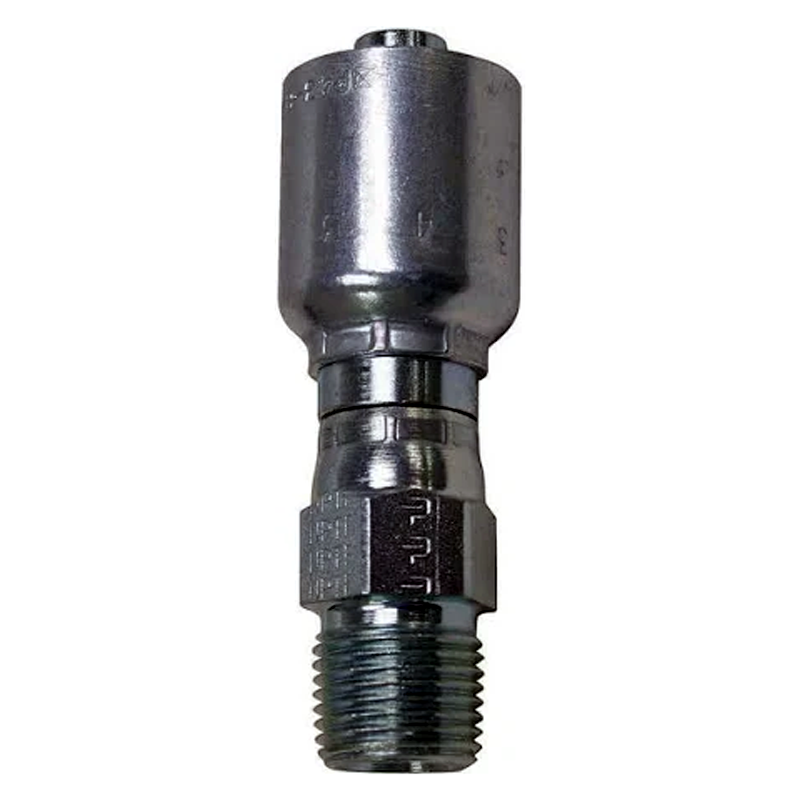 10 Pcs Hydraulic Hose Fitting With 3/8" NPT Male Swivel 11343-6-6 for Parker - KUDUPARTS