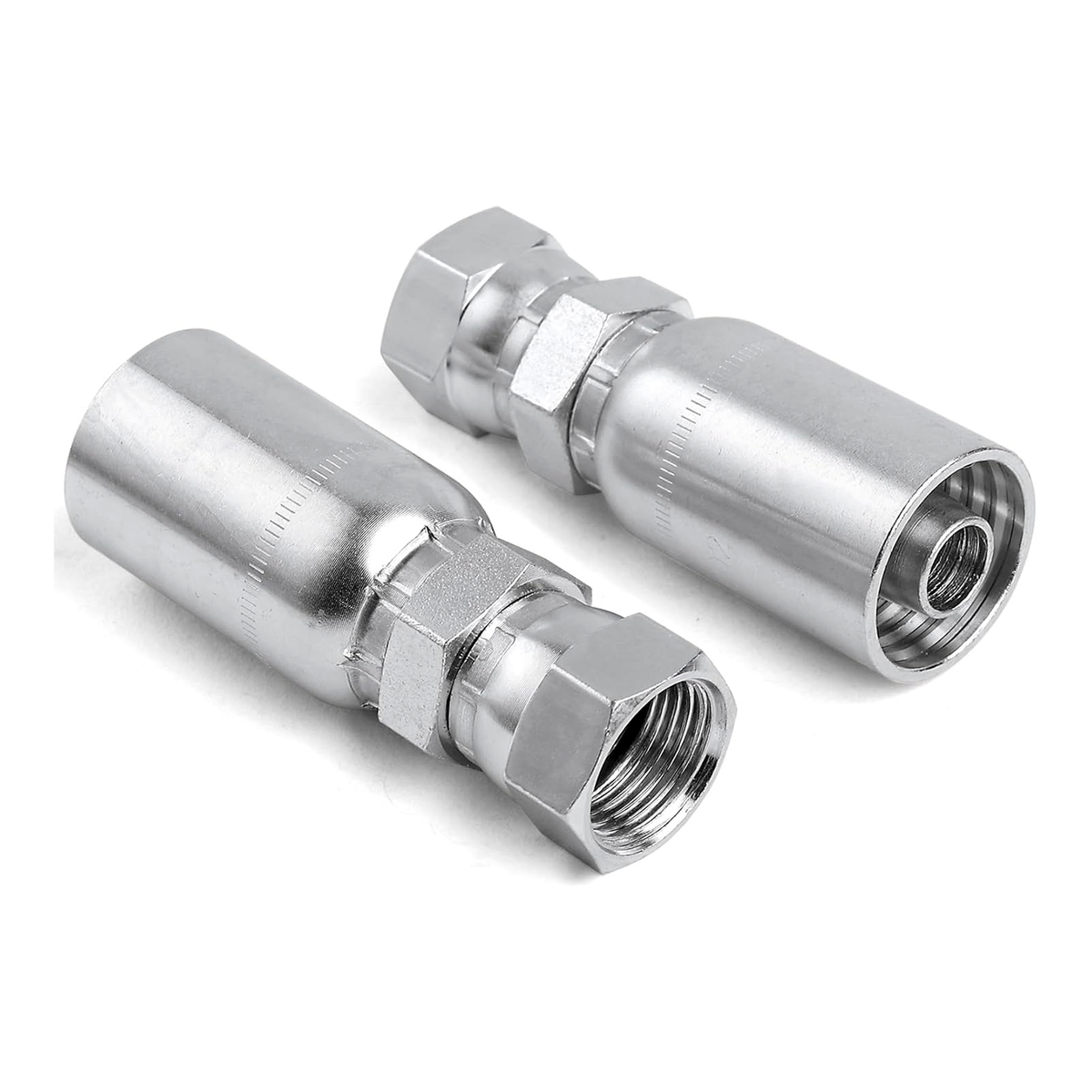 10 Pcs Hydraulic Hose Fitting With 5/8" JIC Female Swivel FJX-08-10 for Parker - KUDUPARTS