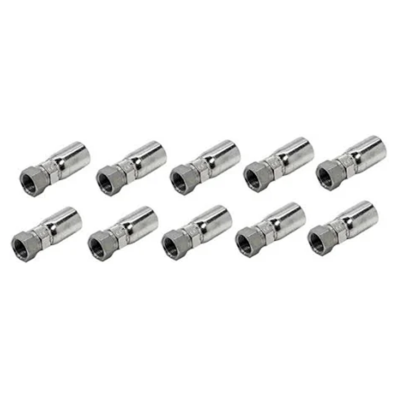 10 piezas de conexión de manguera hidráulica con rosca de 5/8" FJX-08-10 para Parker