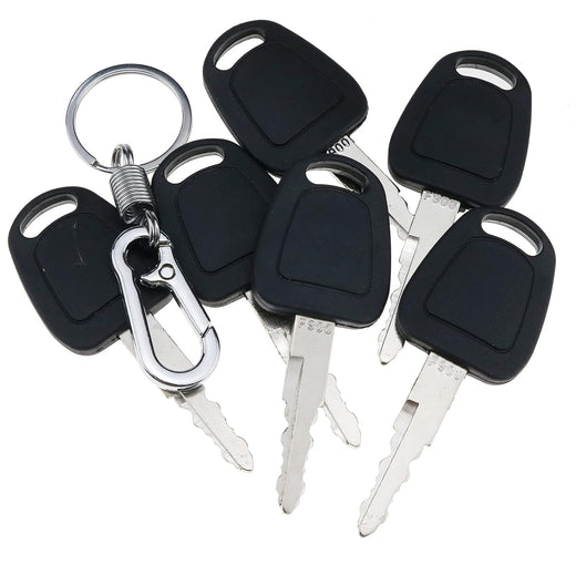 10 Pcs Ignition Key F900 for Terex Bobcat Doosan Daewoo Heavy Equipment - KUDUPARTS