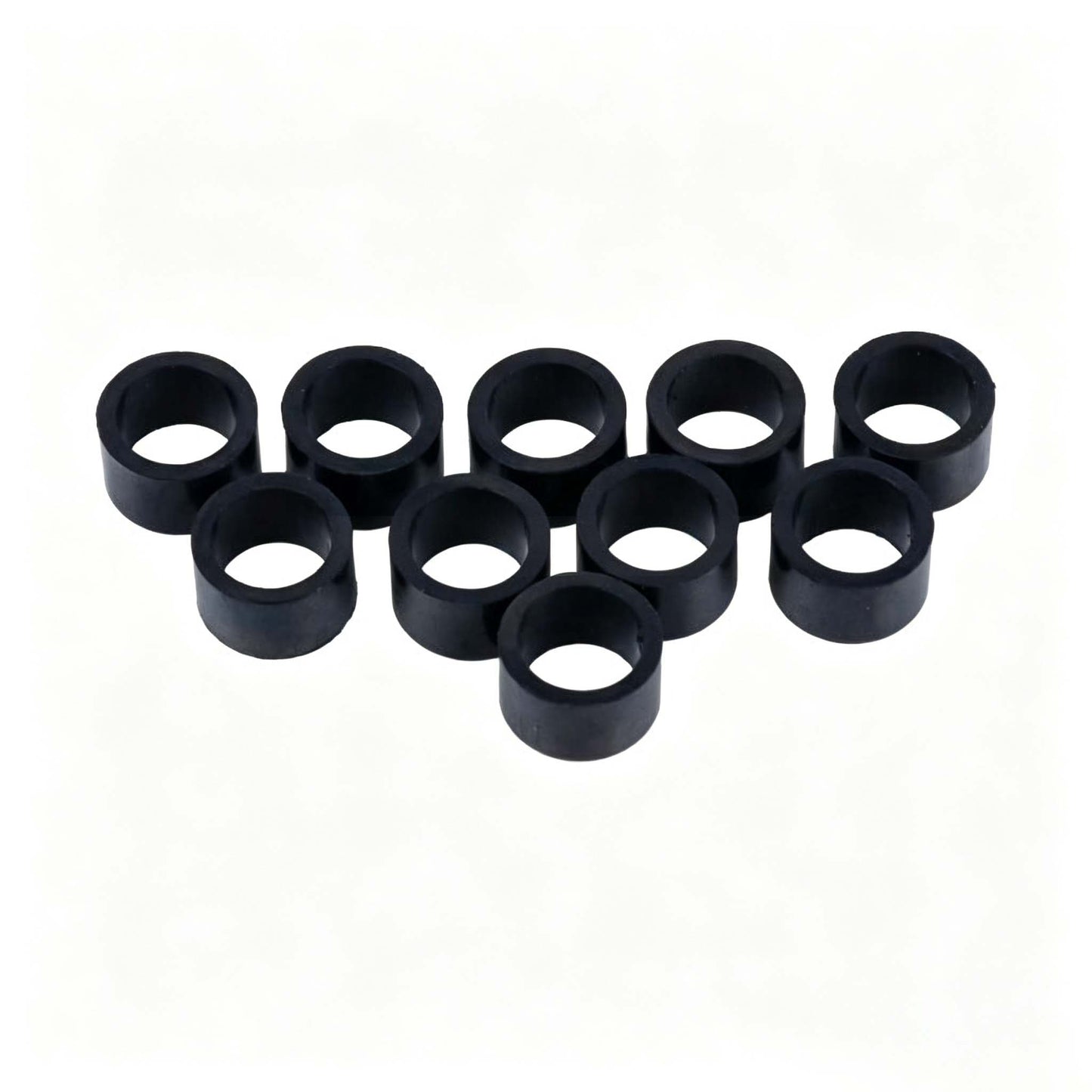 10 Pieces 13/32" x 5/16" x 1/4" Fuel Line Seal Sleeve Olive 746400M91 33811114 376526X1 for Massey Ferguson