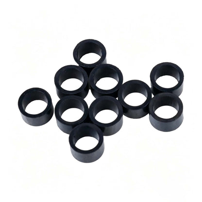 10 Pieces 13/32" x 5/16" x 1/4" Fuel Line Seal Sleeve Olive 746400M91 33811114 376526X1 for Massey Ferguson