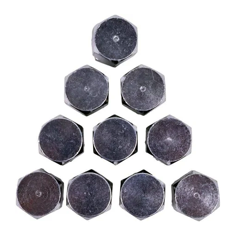 10 Pieces 3/8" JIC Cap and Plug Combo Hydraulic Fitting 2408-06 0304-C-06 - KUDUPARTS