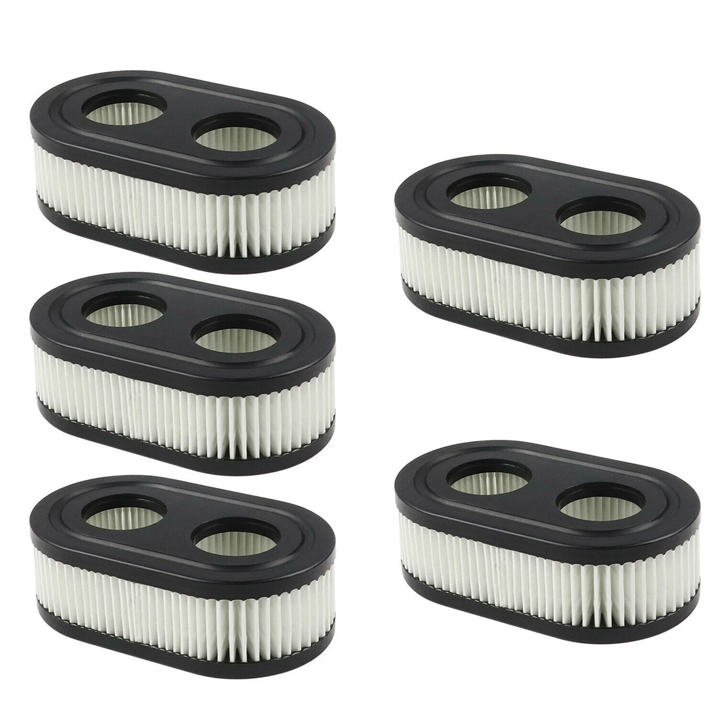 10 Pieces Air Filter 589669817 798452 for Briggs & Stratton Engine 4247 550EX Series Husqvarna Excellent LC348VI R 150 Troy Bilt TB110 TB230 TB115 Mower