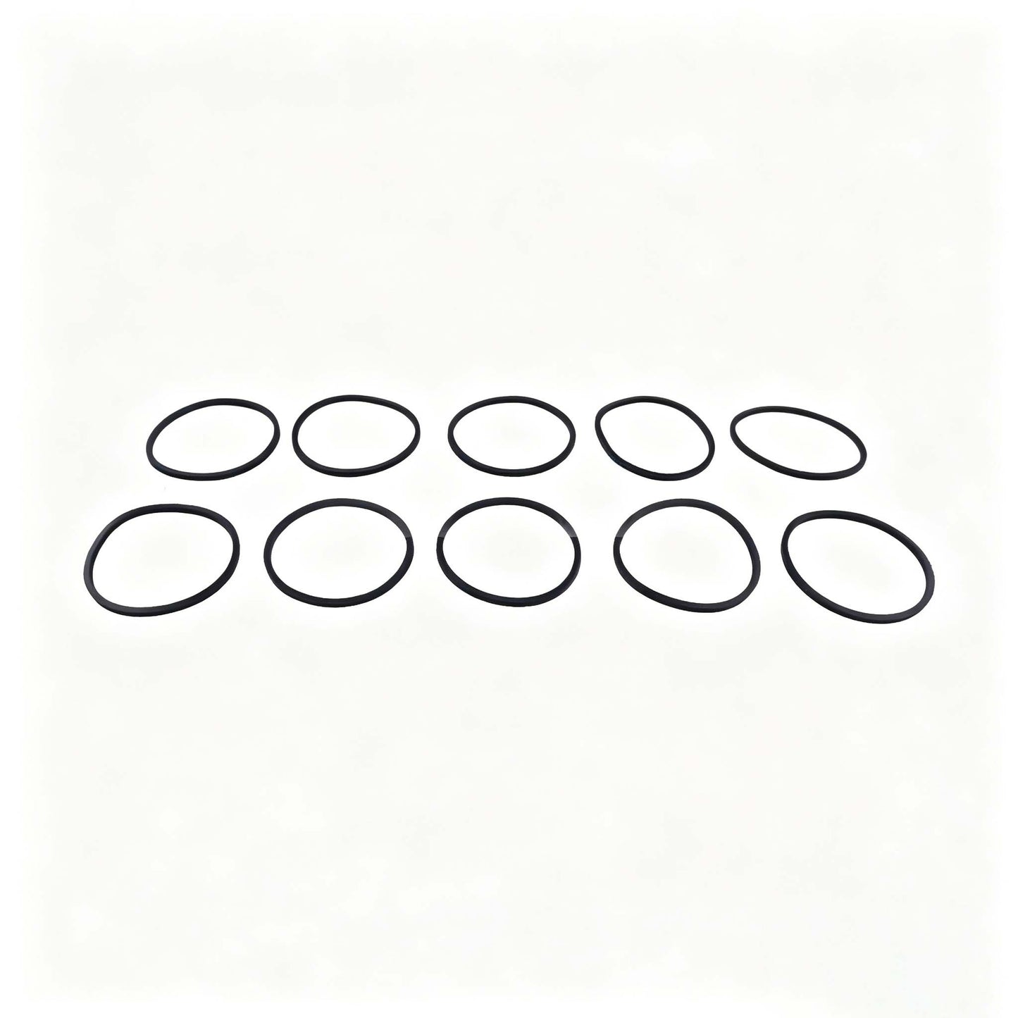 10 Pieces Carburetor Float Bowl Gasket 631028A 485-862 for Tecumseh Engine HM70 HM80 HM90 HM100 HHM80 MTD Snowblower
