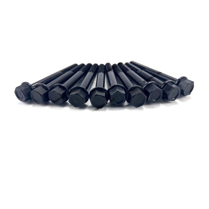 10 Pieces Cylinder Head Bolt 14601-03450 14601-03452 14601-03453 1J080-03450 for Kubota Engine Z402 Z482 Z602