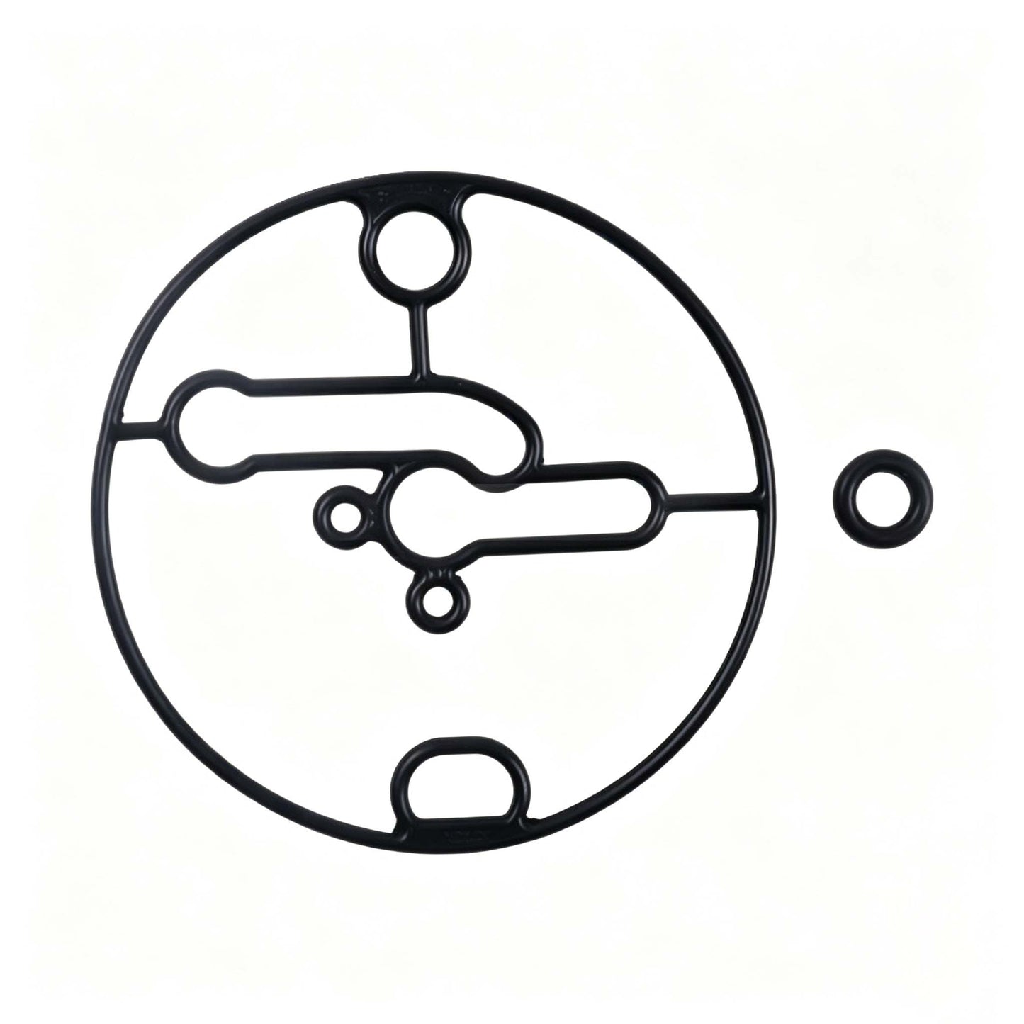 10 Pieces Float Bowl Gasket With Inlet Seal 698781 for Nikki Carburetor Briggs & Stratton Engine 201312 212707 216312 31E577 31D777 31S877 406677 441677 44C877