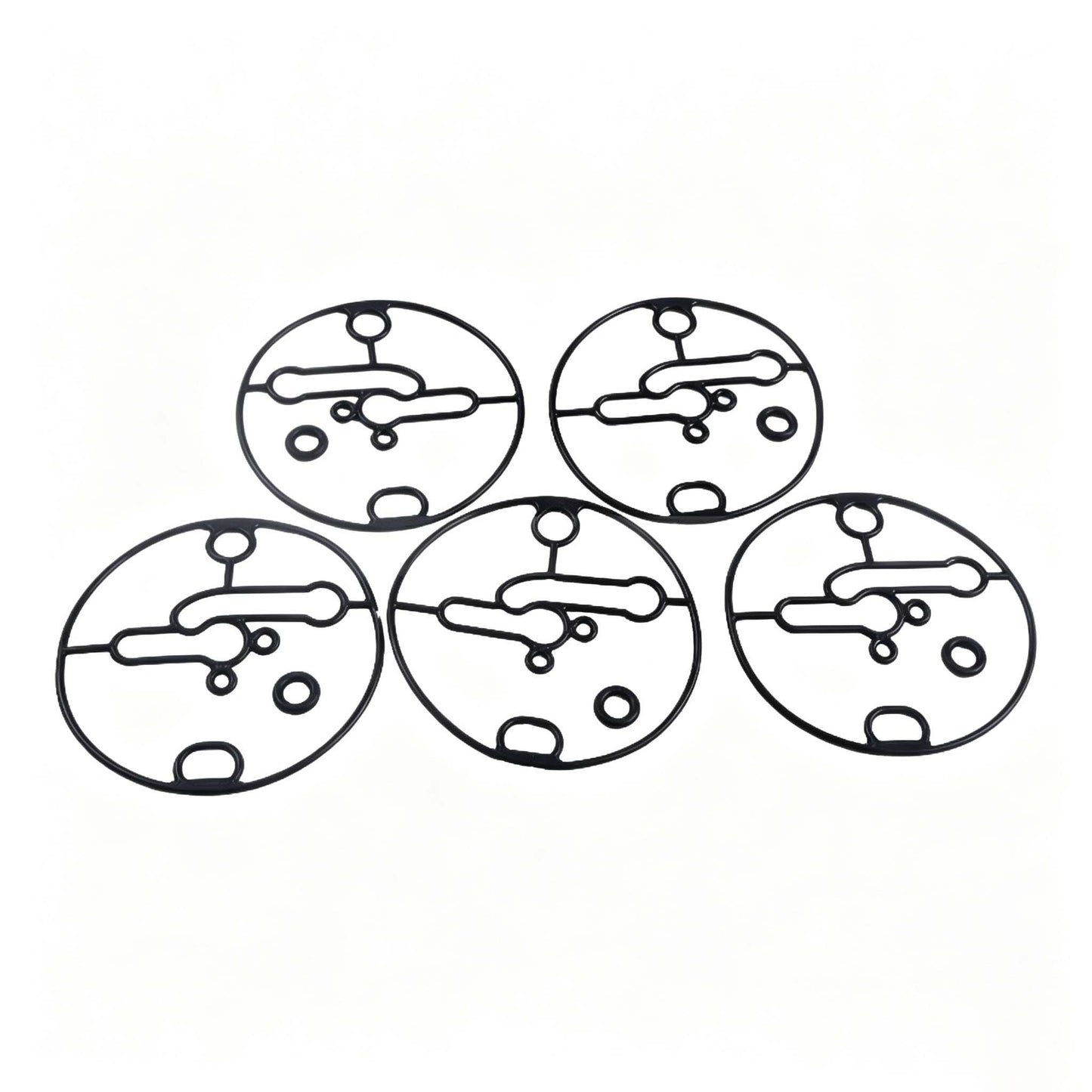 10 Pieces Float Bowl Gasket With Inlet Seal 698781 for Nikki Carburetor Briggs & Stratton Engine 201312 212707 216312 31E577 31D777 31S877 406677 441677 44C877