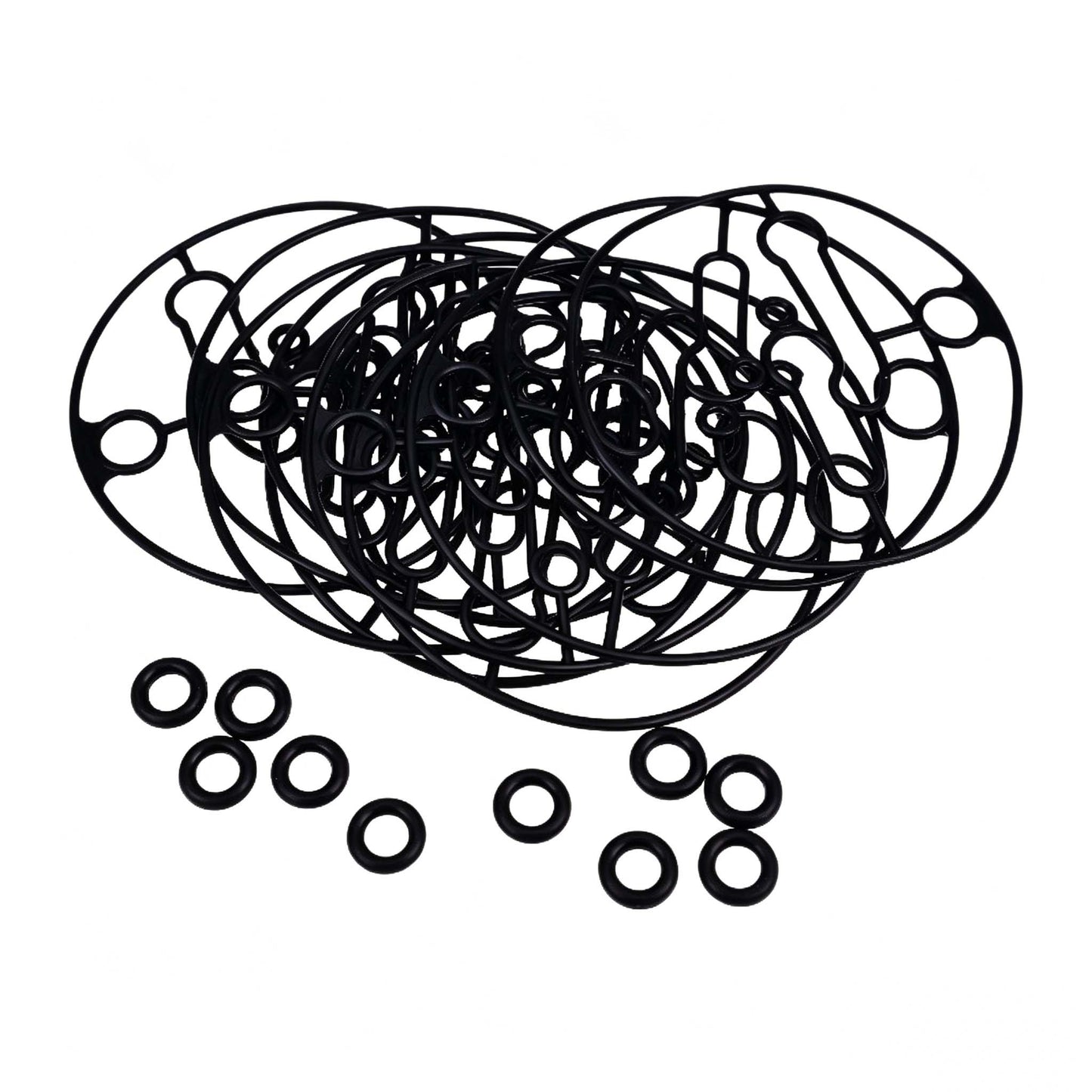 10 Pieces Float Bowl Gasket With Inlet Seal 698781 for Nikki Carburetor Briggs & Stratton Engine 201312 212707 216312 31E577 31D777 31S877 406677 441677 44C877
