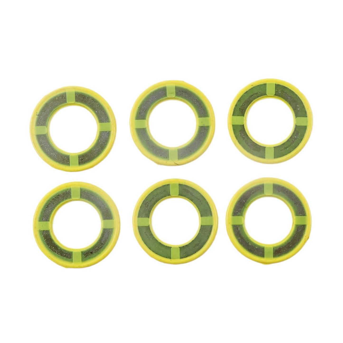 10 Pieces Oil Drain Plug Gasket 555-24 26-888593 for Mercury Outboard Mariner 135-400HP Verado 135-300HP - KUDUPARTS