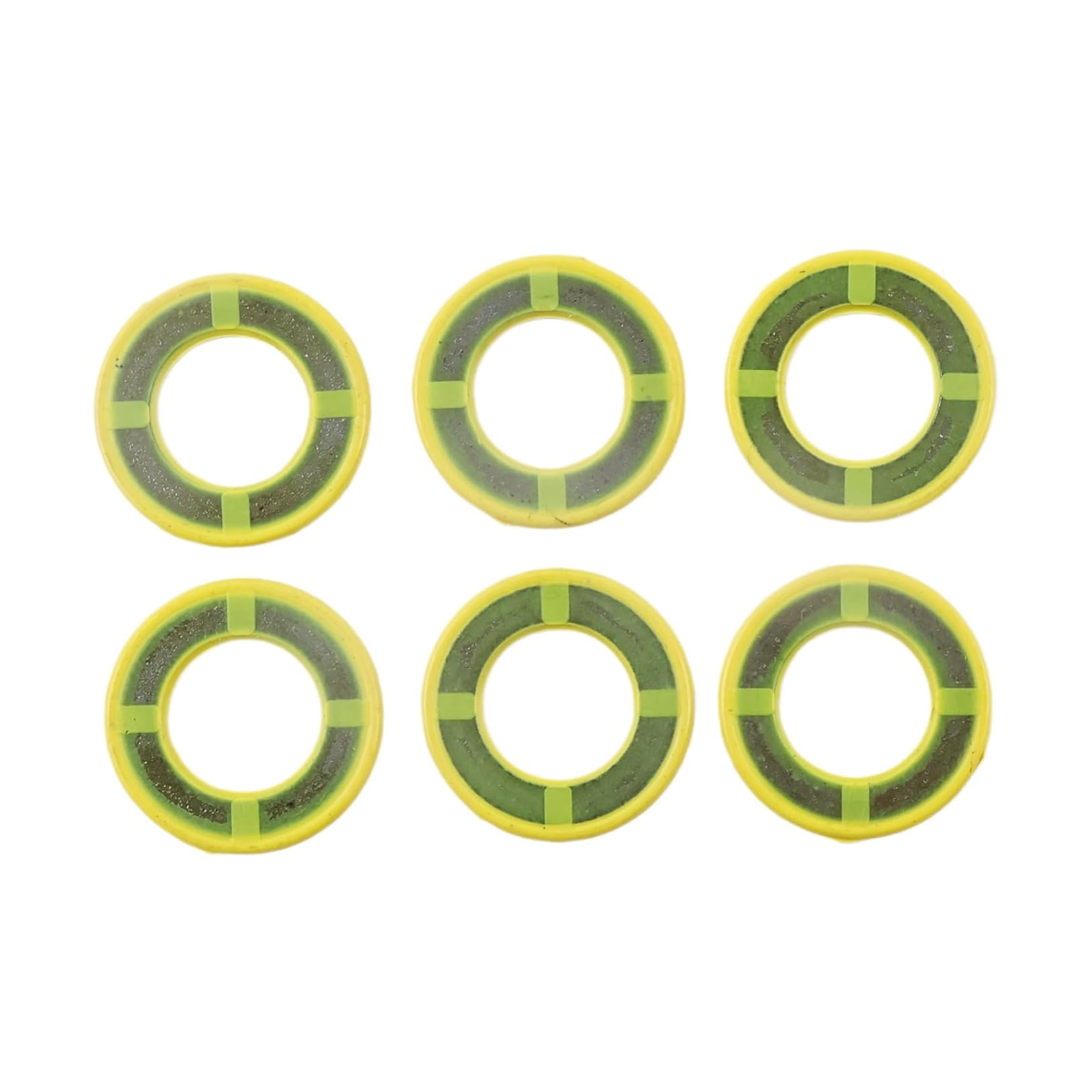 10 Pieces Oil Drain Plug Gasket 555-24 26-888593 for Mercury Outboard Mariner 135-400HP Verado 135-300HP - KUDUPARTS