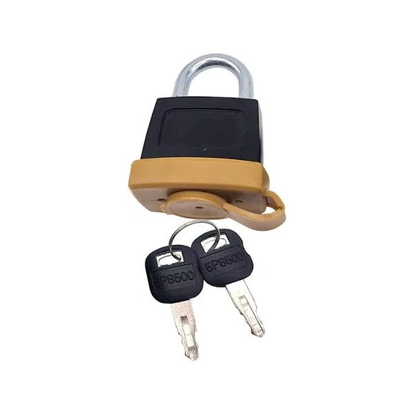 10 Pieces Padlock 246-2641 With Keys for Caterpillar CAT Engine 3406C 3508B 3512 Loader 216 216B 226B 228 236 236B 242B 248 268B
