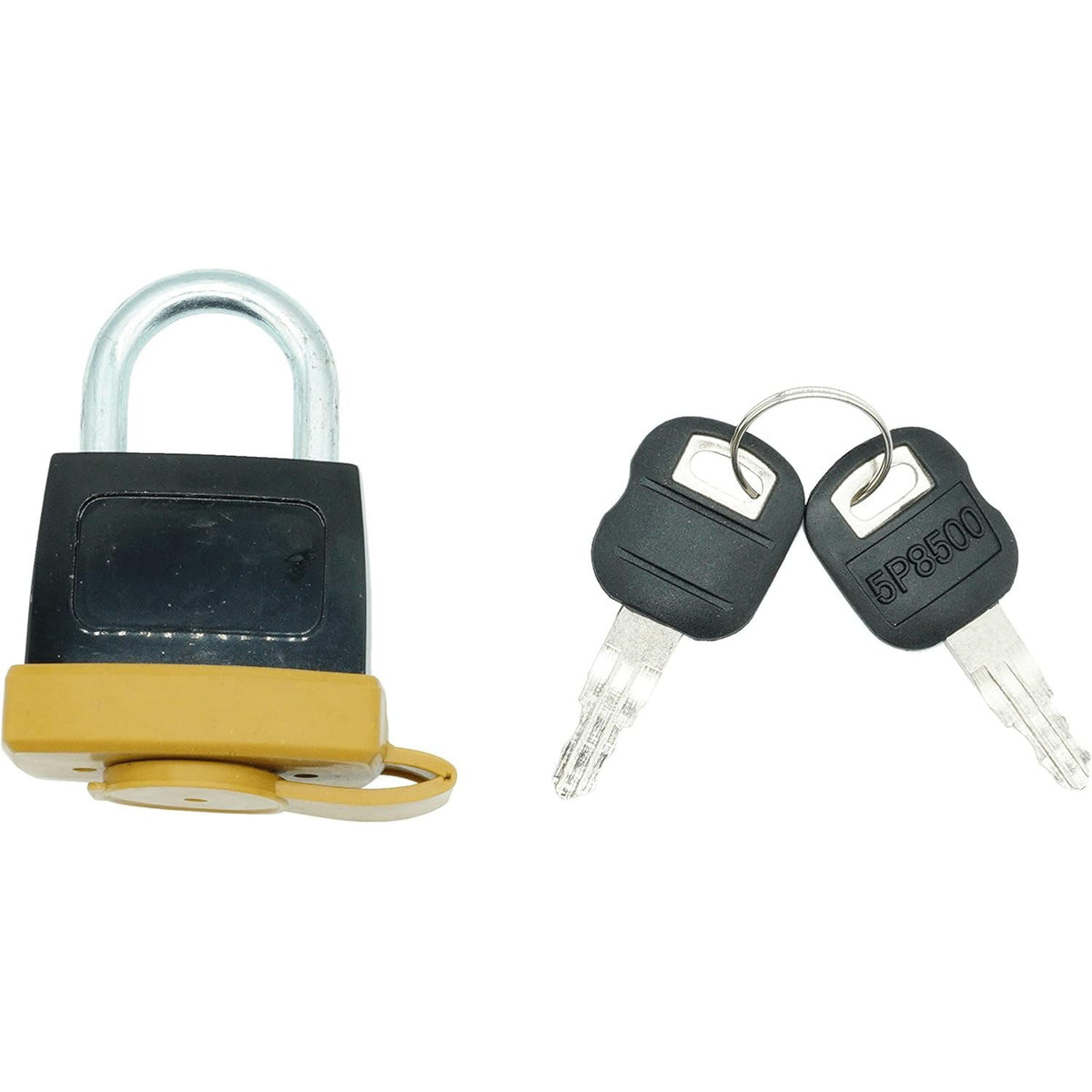 10 Pieces Padlock 246-2641 With Keys for Caterpillar CAT Engine 3406C 3508B 3512 Loader 216 216B 226B 228 236 236B 242B 248 268B - KUDUPARTS