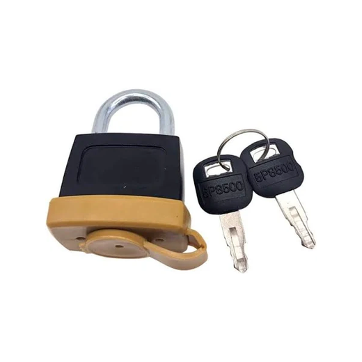 10 Pieces Padlock 246-2641 With Keys for Caterpillar CAT Engine 3406C 3508B 3512 Loader 216 216B 226B 228 236 236B 242B 248 268B - KUDUPARTS