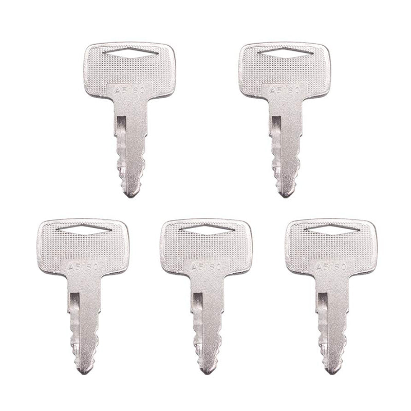 10X Ignition Key 91A07-01910 A5160 For Caterpillar Mitsubishi Forklift FG Series Ship to US