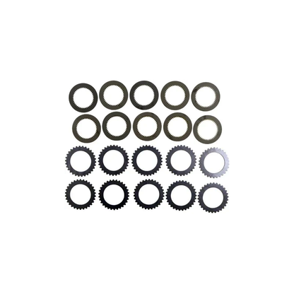 10+10 Pcs Synchro Shuttle Powershift 1st Gear Clutch for John Deere 210LE 310E 310G 410E 410G 485E