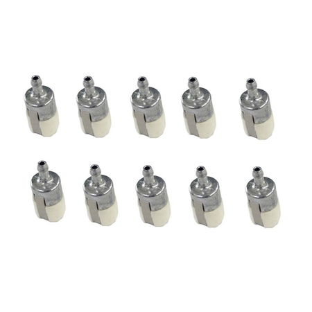 10pcs Fuel Filters 17672-Z0H-003 for Honda Rototiller String Trimmer FG110 HHT25S HHT31S GX22 GX25 GX31 GX35 - KUDUPARTS