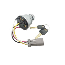 110-7887 467-8535 47031 Ignition Switch with 2 Keys for CAT Caterpillar 906H 906H2 906K 906M 415 415F2 IL 416 416F2 420 420XE D5R2 D6K D6K2 D6N 216B3 226B3 226D 226D3 232D 232D3 236B3