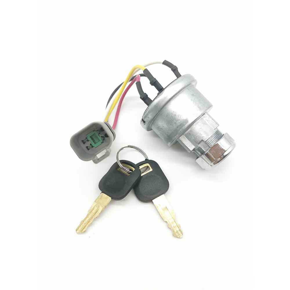 110-7887 467-8535 47031 Ignition Switch with 2 Keys for CAT Caterpillar 906H 906H2 906K 906M 415 415F2 IL 416 416F2 420 420XE D5R2 D6K D6K2 D6N 216B3 226B3 226D 226D3 232D 232D3 236B3
