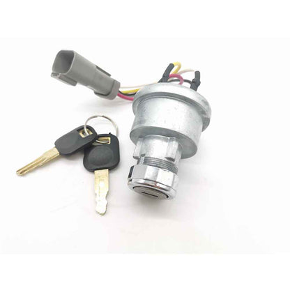 110-7887 467-8535 47031 Ignition Switch with 2 Keys for CAT Caterpillar 906H 906H2 906K 906M 415 415F2 IL 416 416F2 420 420XE D5R2 D6K D6K2 D6N 216B3 226B3 226D 226D3 232D 232D3 236B3