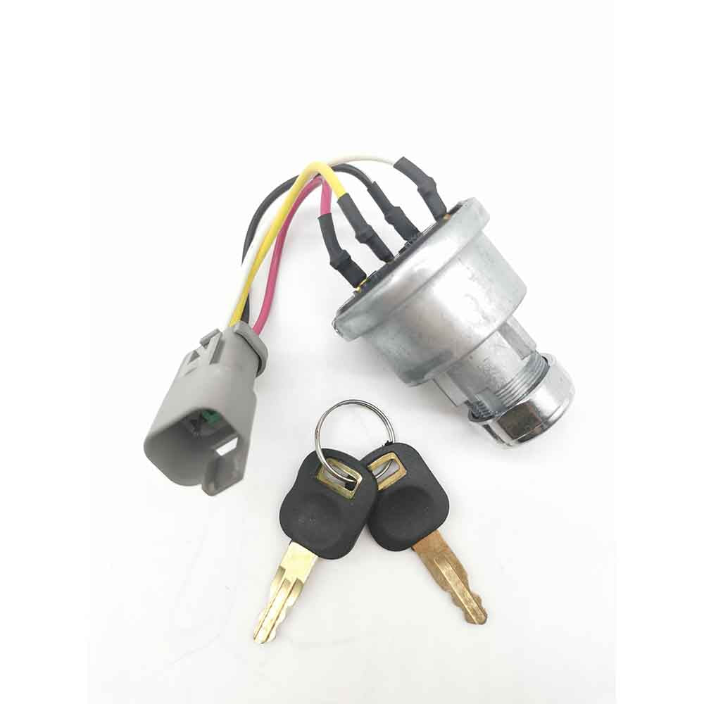 110-7887 467-8535 47031 Ignition Switch with 2 Keys for CAT Caterpillar 906H 906H2 906K 906M 415 415F2 IL 416 416F2 420 420XE D5R2 D6K D6K2 D6N 216B3 226B3 226D 226D3 232D 232D3 236B3