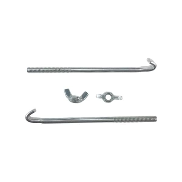 11 Inch Battery Bracket With Wing Nut M120206 for John Deere Tractor 240 245 260 265 285 455 Mower 1445 1420 1545
