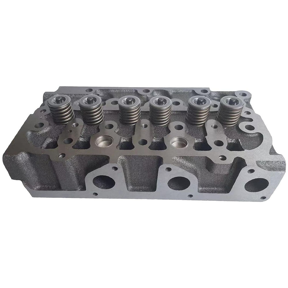 D782 Cylinder Head with Valve Compatible with Kubota D782 Engine B7410 G2160 GR2110 GR2120 Tractor U15 Excavator - KUDUPARTS