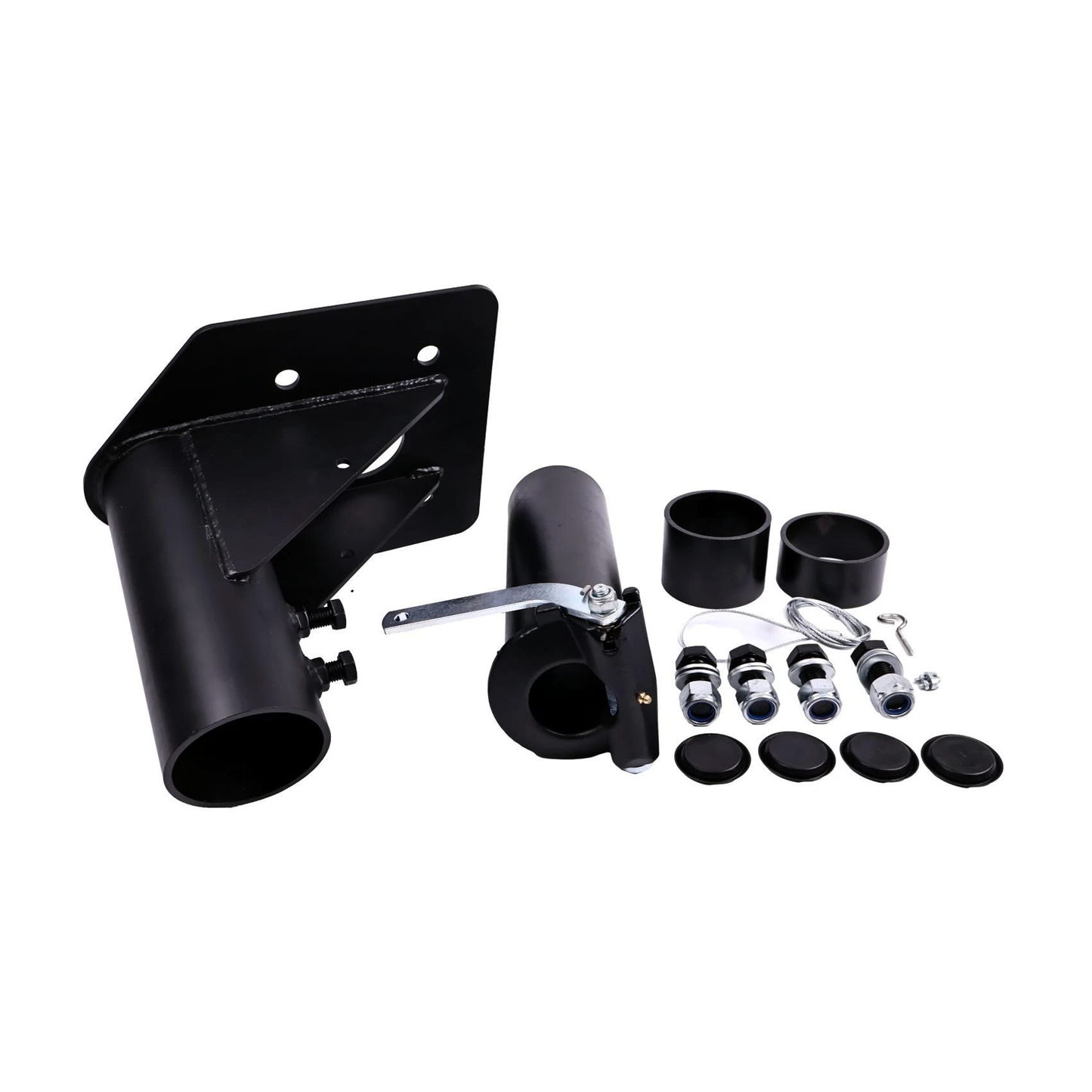 12"-17" Adjustable 5th Wheel to Gooseneck Adapter Hitch for Camper RV