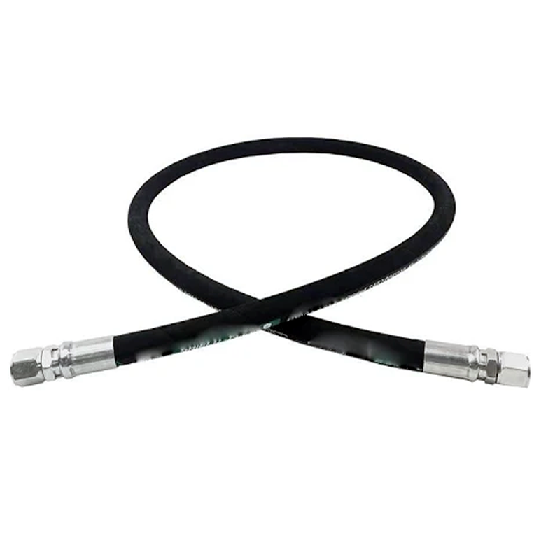 1/2" 36" Long 4000PSI Hydraulic Hose Swivel Assembly 26711-08-08-RW