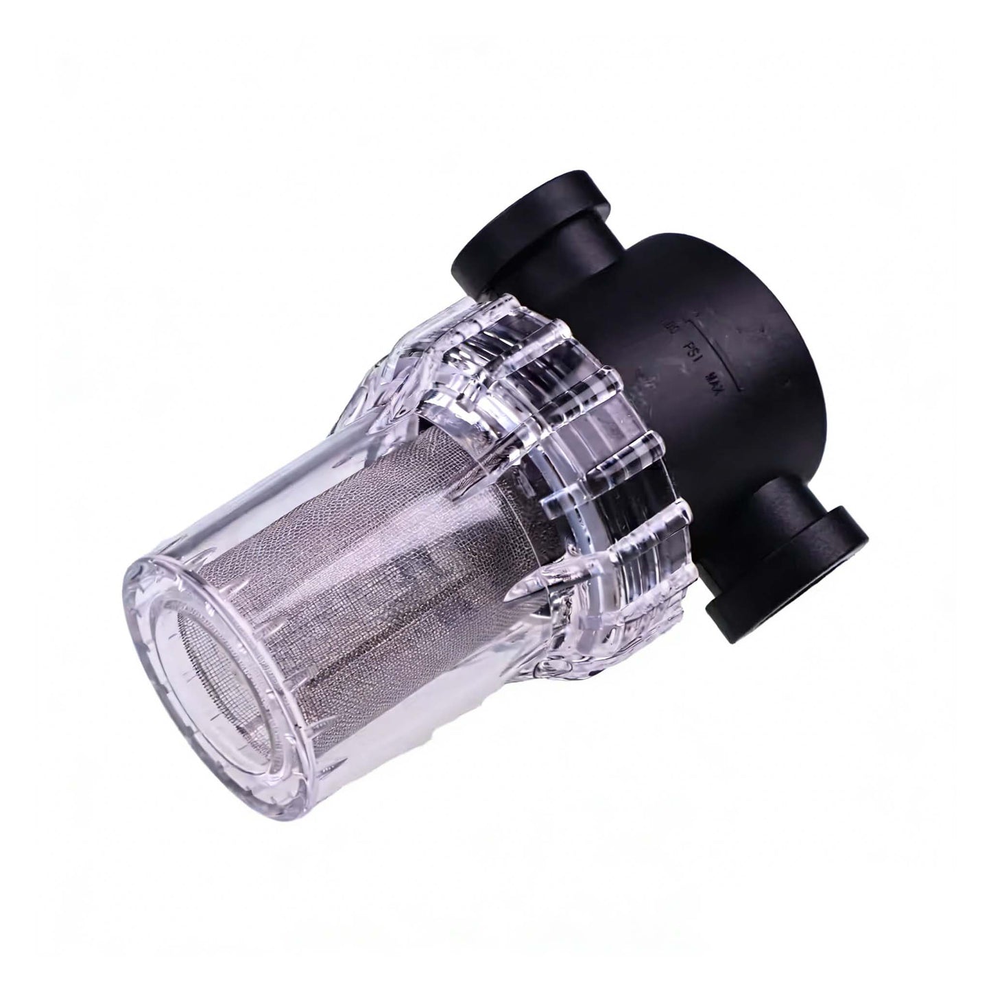 1/2" Female NPT In-Line Strainer with 40 mesh Stainless Steel Filter
