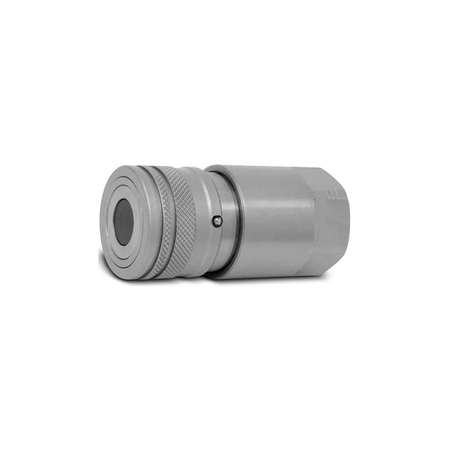 1/2" Flat Face Hydraulic Quick Connect Couplings Set With Dust Caps FF12-08N-SET HT4F4-4HTF4 for Bobcat Skid Steer - KUDUPARTS