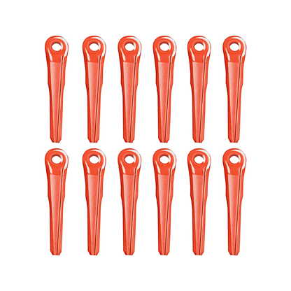 12 Pieces Plastic Blade 4002-007-1000 for Stihl PolyCut Mowing Head 6-2 7-3 28-2 48-2