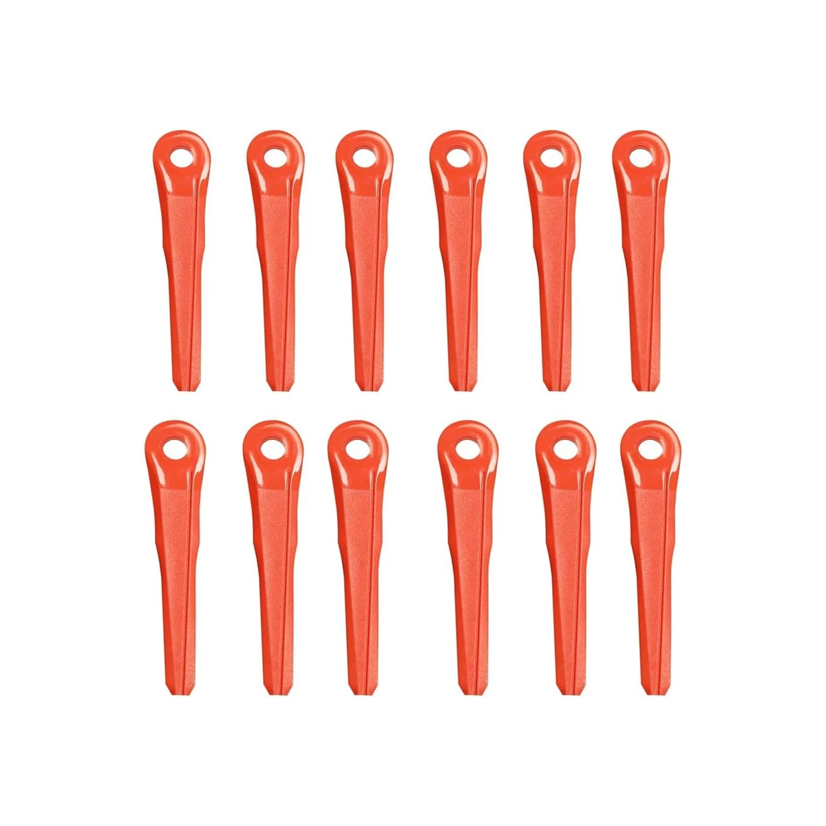 12 Pieces Plastic Blade 4002-007-1000 for Stihl PolyCut Mowing Head 6-2 7-3 28-2 48-2