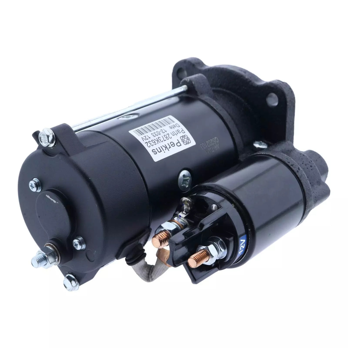 12V 10T Starter Motor 2873K632 For Perkins 135Ti 1004-4 1004-42 1104D-44 1006-6 Ship to US - KUDUPARTS