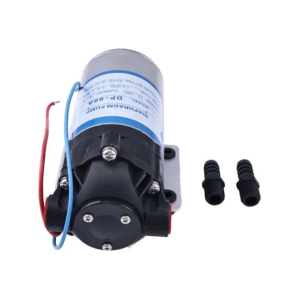 12V/24V Aftermarket Micro DP-60 DP-60A High Pressure Diaphragm Pump for Sprayer Cleaning Equipment - KUDUPARTS