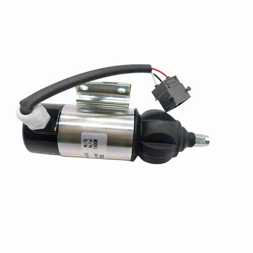 12V 3 Wire Stop Solenoid Valve 849370 859079 for Volvo Engine TAM D70E TAMD70D TAMD70B MD100A TMD100A TAMD60C TD100G-87 TAD1630G