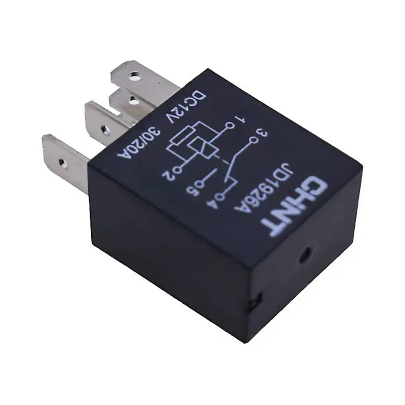12V 5 Pin 20A/30A Relay 0332201107 7381085 for Bobcat Tractor CT4045H CT4050H CT4058 - KUDUPARTS
