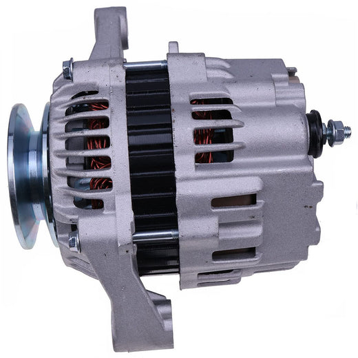 12V 60A Alternator 3C581-74011 for Kubota Engine V3800 V3300 Tractor M8200 M8540HDNBC - KUDUPARTS