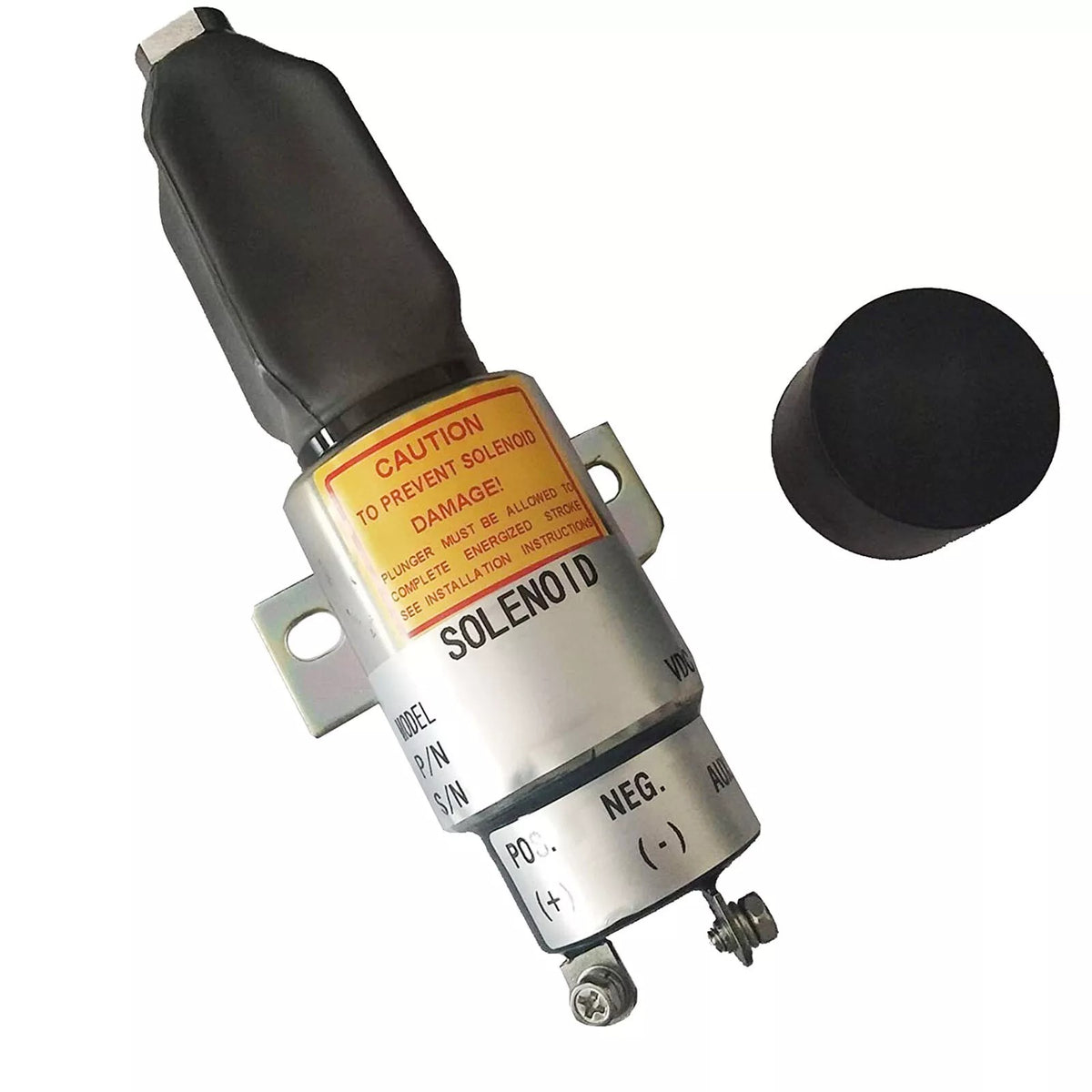 12V Fuel Shut Down Solenoid 1700-2567 1753-12E6U1B1 1753-12E6U1B1S1 for Woodward Ship to US - KUDUPARTS