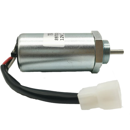 12V Fuel Shut Off Stop Solenoid 897329-5680 for Komatsu Doosan Daewoo Excavator SOLAR 030 030PLUS 035
