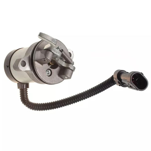 12V Fuel Shutoff Solenoid 6889272 for Bobcat Loader 883 873 864 863 A300 A250 A220 T200 - KUDUPARTS