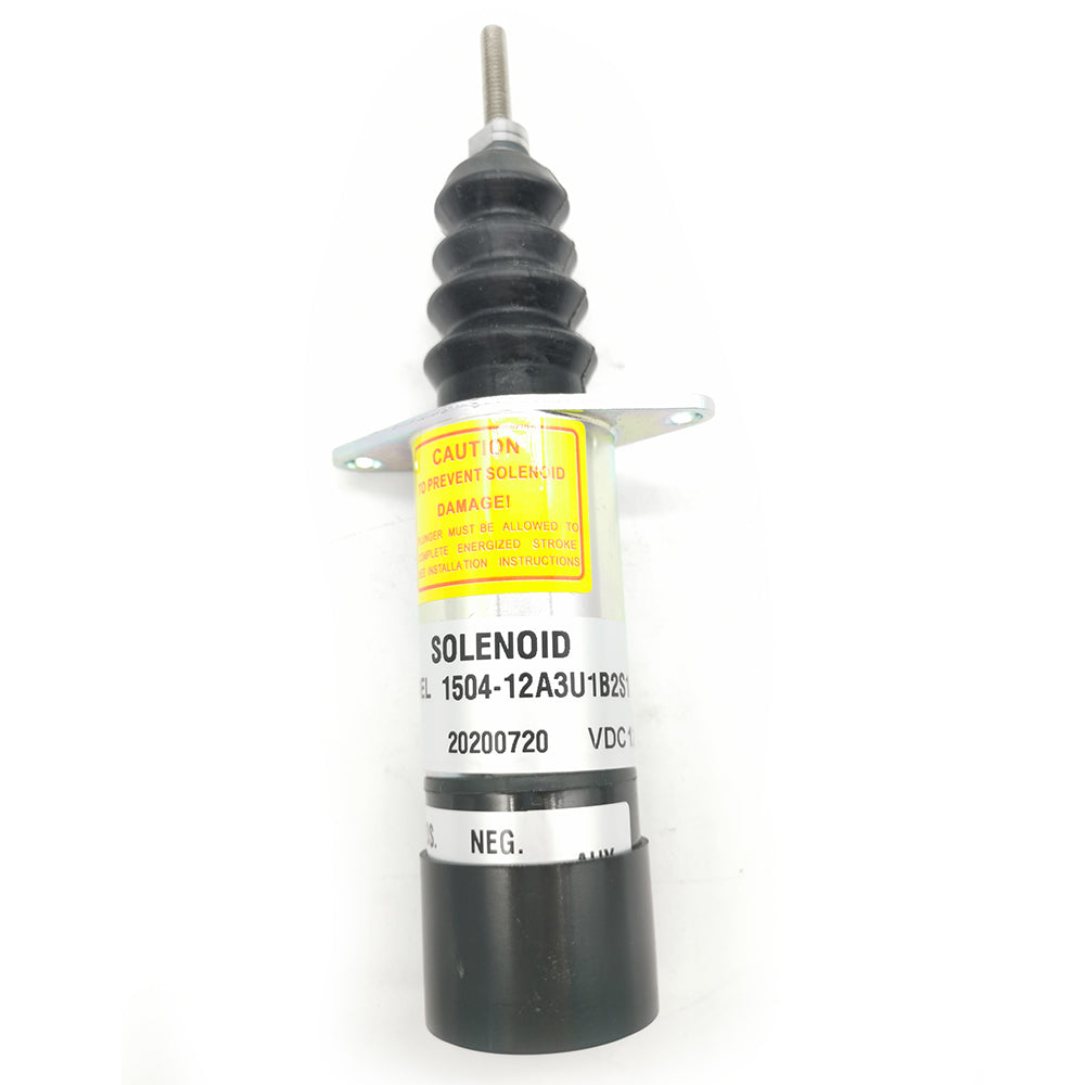 12V Fuel Shutoff Solenoid AM108771 AM108772 for John Deere Lawn Tractor 425 430 445 455 GT242 LX172 LX173 LX176 LX178 LX186 LX188