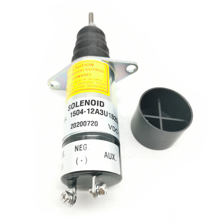 12V Fuel Shutoff Solenoid AM108771 AM108772 for John Deere Lawn Tractor 425 430 445 455 GT242 LX172 LX173 LX176 LX178 LX186 LX188