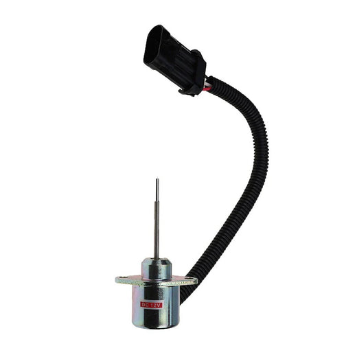 12V Fuel Stop Solenoid 1503ES-12A5SUC9S SA-4298-T for Woodward Kubota Engine V2203 - KUDUPARTS