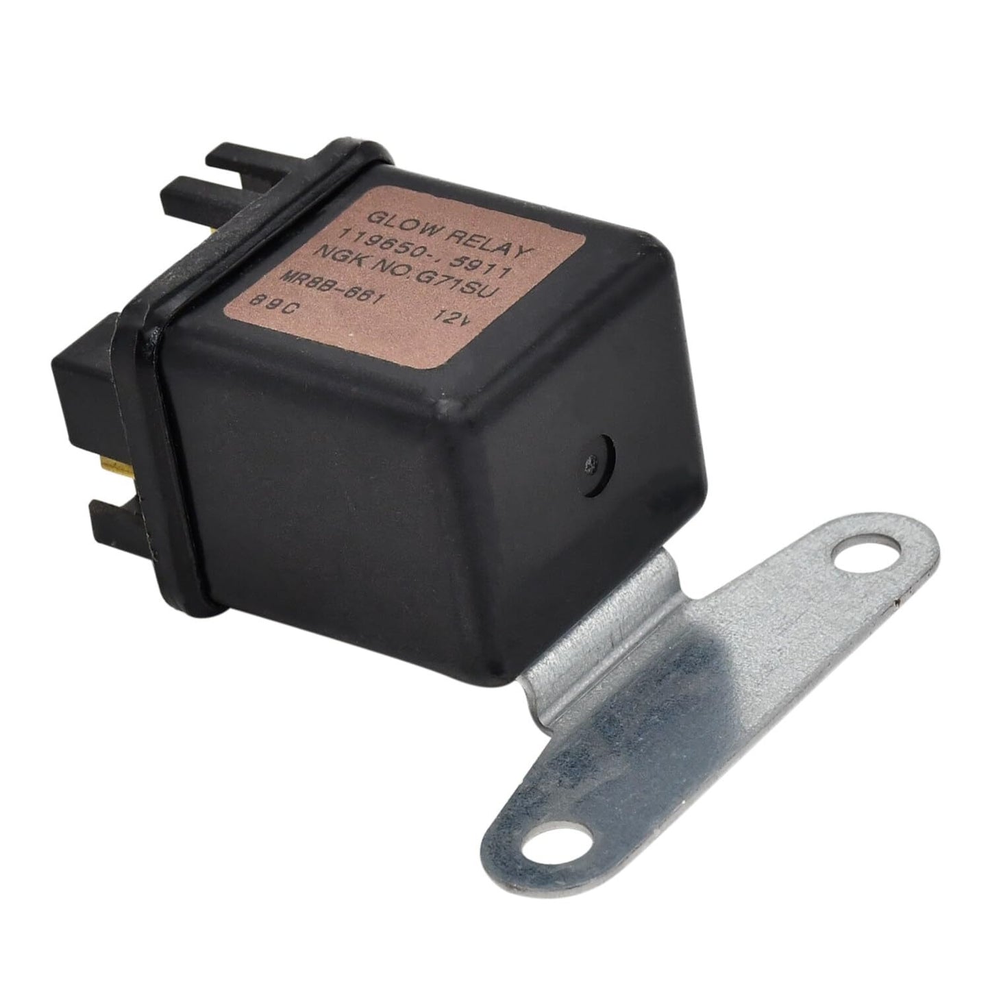 12V Glow Plug Relay 16415-65600 16415-65602 for Kubota Engine D722 D902 D905 D1105 V3300 Type 2