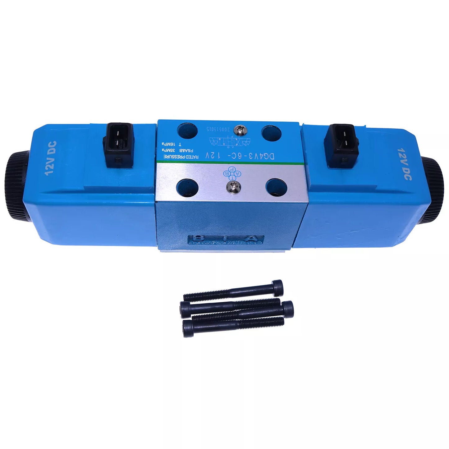 12V Hydraulic Solenoid Directional Valve 02/332169 for Eaton Vickers JCB Backhoe Loader 3CX